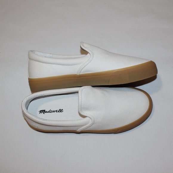 MADEWELL SIDEWALK RECYCLED SLIP ON CANVAS SNEAKER - Picture 5 of 7